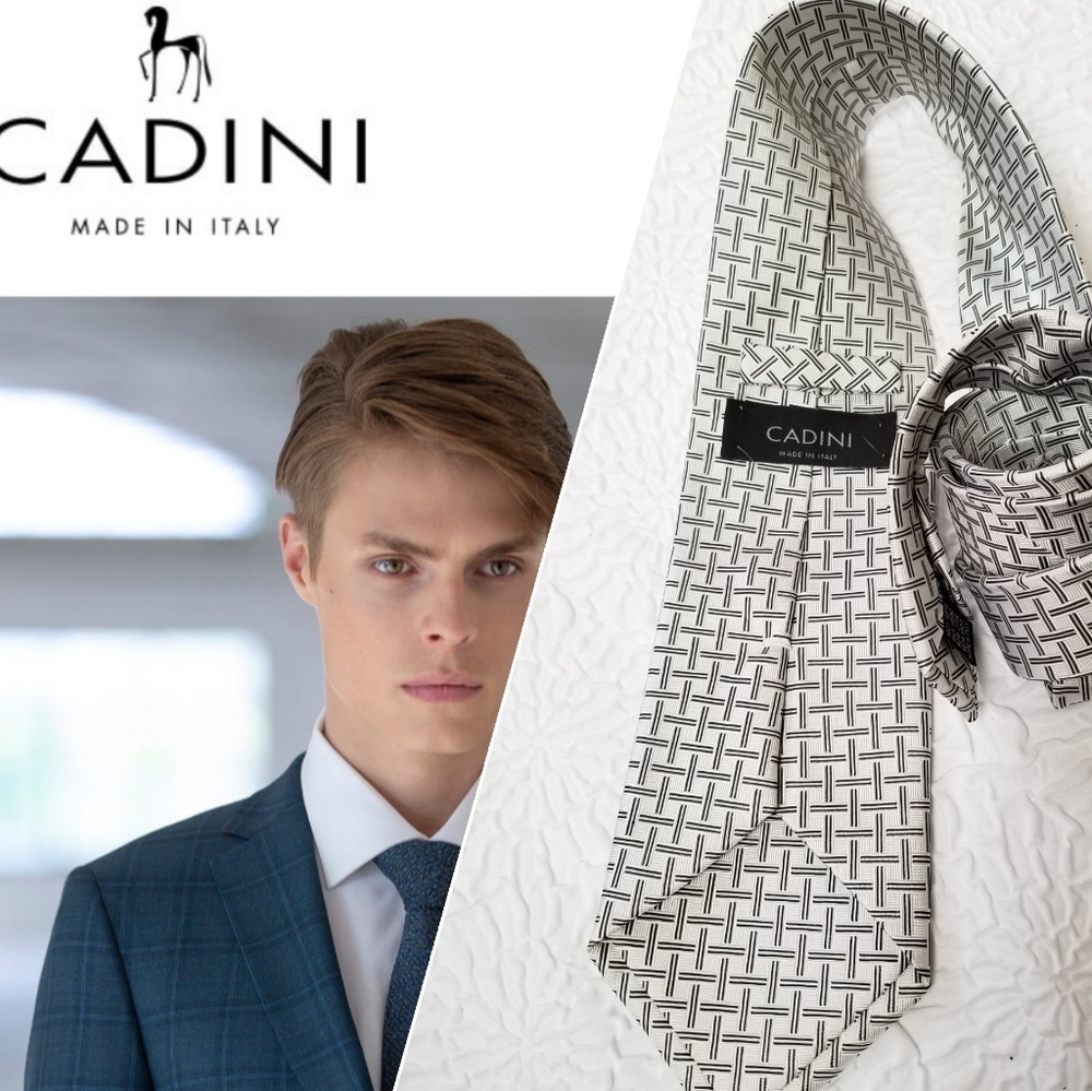 ❤HP❤CADINI Made in Italy Silk Tie